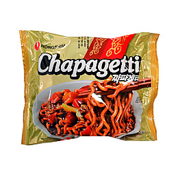 Лапша Рамен с соусом из черных бобов Chapagetti Nongshim 140г (17445)