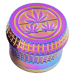 Гриндер для измельчения табака Хамеллион ASHTRAY HL-204 Конопля Rainbow (do343-hbr)