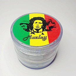 Гриндер для измельчения табака ASHTRAY HL-176 Bob Marley White (10851-hbr)