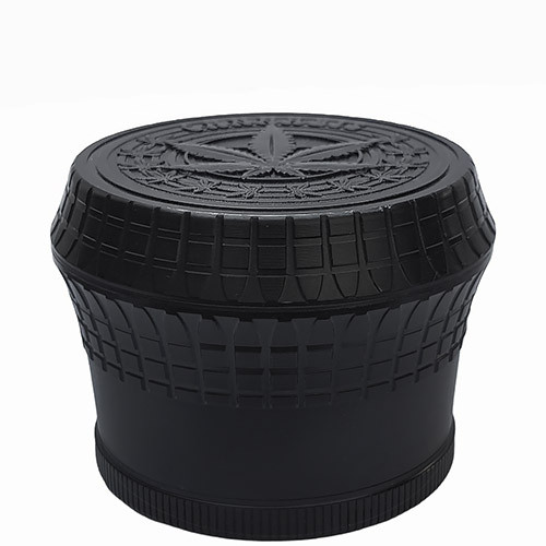 Гриндер для измельчения табака ASHTRAY HL-201 Конопля Black (10879-hbr)