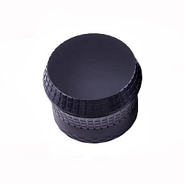 Гріндер для подрібнення тютюну ASHTRAY HL-202 Black (10868-hbr)