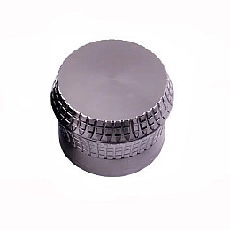 Гріндер для подрібнення тютюну ASHTRAY HL-202 Сірий (10869-hbr)