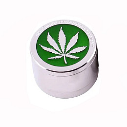 Гриндер для подрібнення тютюну ASHTRAY HL-244 Конопля Green (10858-hbr)