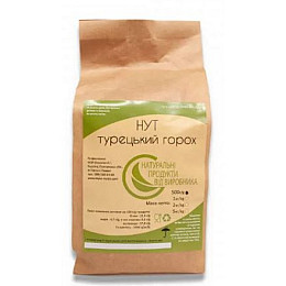 Нут турецький горох Органік Еко-Продукт Kraft Paper 500 г