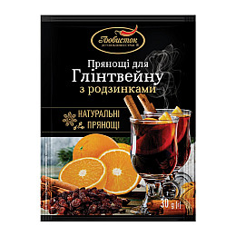 Прянощі для глінтвейну з родзинками Любисток 30 г
