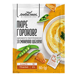 Гороховое пюре быстрого приготовления Любисток 50 г