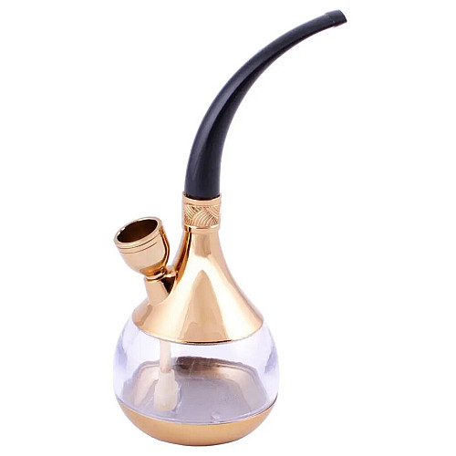 Походний міні Кальян Hengda HD-805 №3036 Gold (10889-hbr)