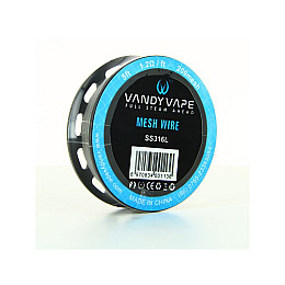 Катушка сетки Vandy Vape SS316 Mesh Wire 1.2ohm 200mesh Coil 1.5 м (10419-hbr)