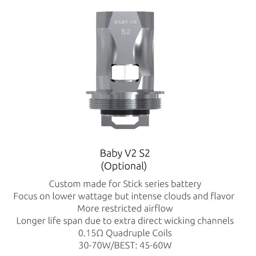 Испаритель Smok Baby V2 Coil Quadruple S2 - 0.15 Ом (10333-hbr)