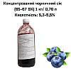 Концентрированный сок Eva Черничный 1 кг/0,76 л