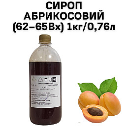 Сироп Eva Абрикосовый 1 кг/0.76 л