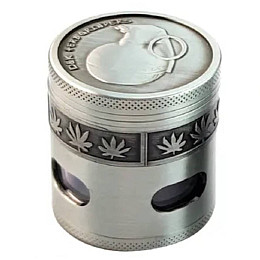 Гриндер для измельчения табака Changfeng D&K Гранаты DK-5081-X4 Silver 1 (15706-hbr)