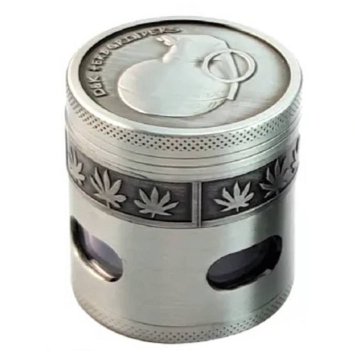 Гриндер для измельчения табака Changfeng D&K Гранаты DK-5081-X4 Silver 1 (15706-hbr)