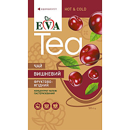 Джем Чай Eva Фруктово-Ягодний Вишневий 12 штук
