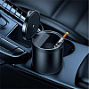 <p>Пепельниця для автомобіля з підсвіткою BASEUS C20464700111-00 Black</p>