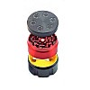 Гриндер для измельчения табака Барабан револьвера ASHTRAY DK-5029-B3 Black Red (15714-hbr)