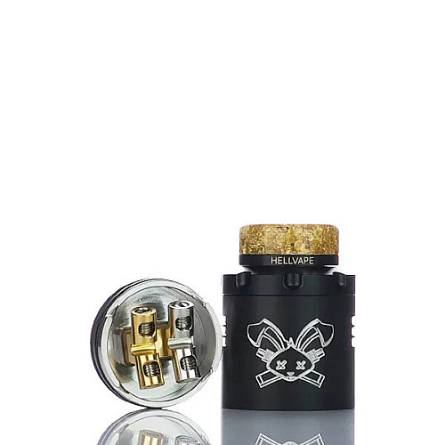 Бак дрипка Hellvape Dead Rabbit 3 RDA 24 мм Matte Black (15861-hbr)