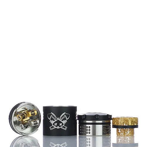 Бак дрипка Hellvape Dead Rabbit 3 RDA 24 мм Matte Black (15861-hbr)