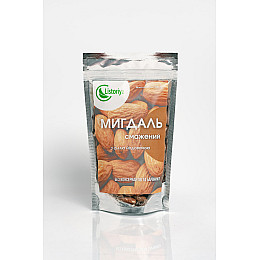 Миндаль крафтовый жареный с йодированной солью Listoriya 110 г (4820279670232)
