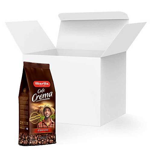 Кава в зернах Marila Cafe Crema Espresso 1 кг 8 штук