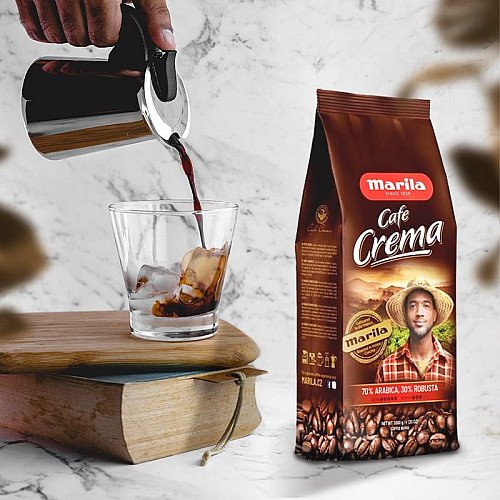 Кава в зернах Marila Cafe Crema Espresso 1 кг 8 штук