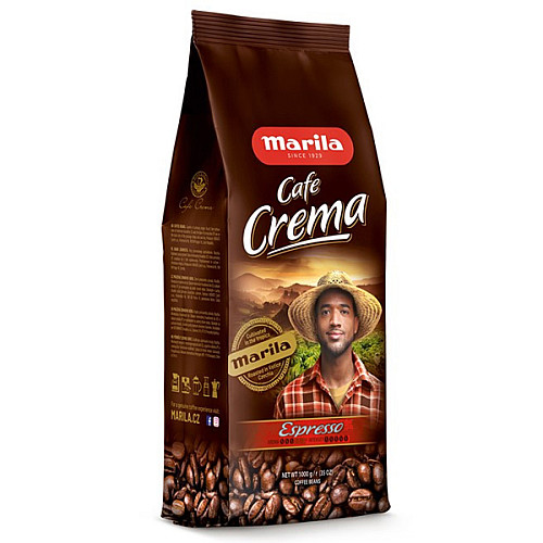 Кава в зернах Marila Cafe Crema Espresso 1 кг 8 штук