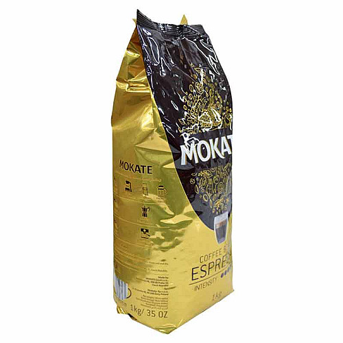 Кава в зернах Mokate Espresso 1 кг 8 штук