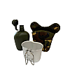 Фляга с чашкой и чехлом Solve NATO 1 л Woodland KT6004020