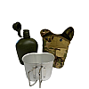 Фляга з чашкою та чохлом Solve NATO 1 л Multicam KT6104006