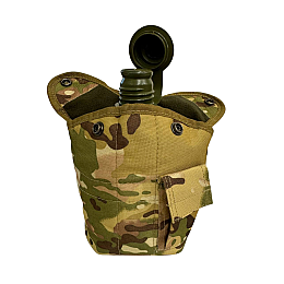 Фляга тактическая с чехлом Solve NATO 1 л Multicam KT6003906
