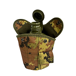 Фляга тактическая с чехлом Solve NATO 1 л Камуфляж KT6003935