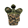 Фляга тактическая с чехлом Solve NATO 1 л Зеленый пиксель KT6003909