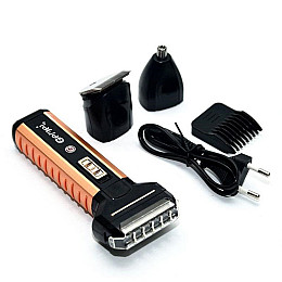 Тример-бритва Gemei GM-789 Універсальний Чорний з оранжевим (200155)