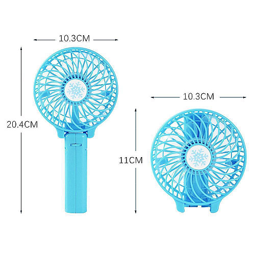 Портативный вентилятор Handy Mini Fan Синий (200713)