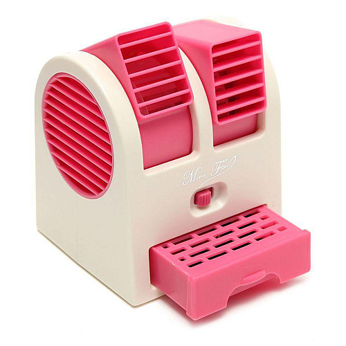 Мини-кондиционер вентилятор Mini Fan UKC HB-168 ARCTIC AIR COOLER Розовый (200719)