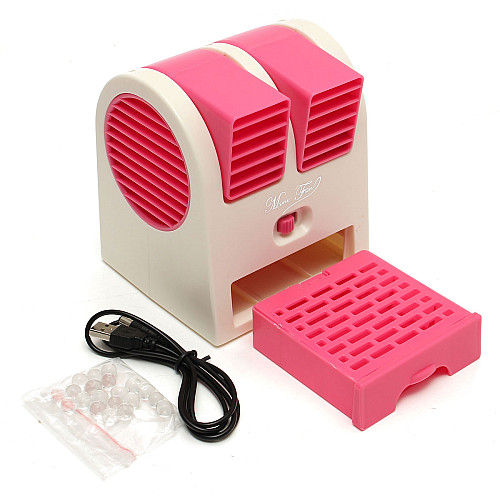 Мини-кондиционер вентилятор Mini Fan UKC HB-168 ARCTIC AIR COOLER Розовый (200719)