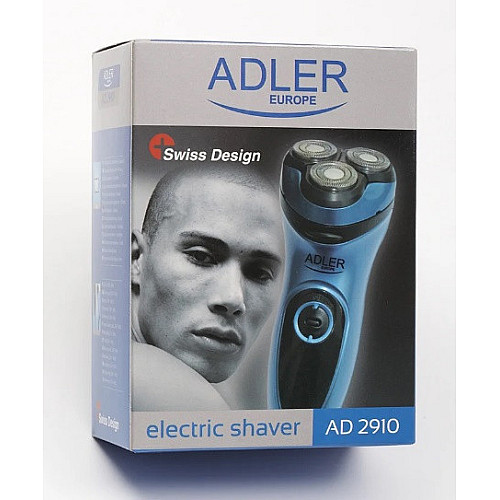 Електробритва бездротова Adler AD 2910, синя