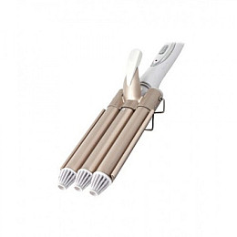 Тройна плойка Gemei GM 1988 Оригінальний Золотистий (SMT100383133)