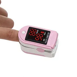 Пульсовий оксиметр Contec CMS50DL LED пульсометр на палець Рожевий (4278_7)