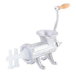 М'ясорубка ручна чавунна Kamille KM 6525 36 х 13 х 31 см Хром