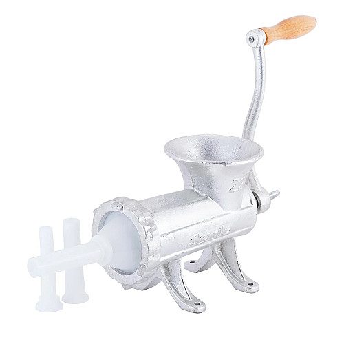 М'ясорубка ручна чавунна Kamille KM 6525 36 х 13 х 31 см Хром