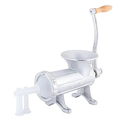 М'ясорубка ручна чавунна Kamille KM 6527 Хром