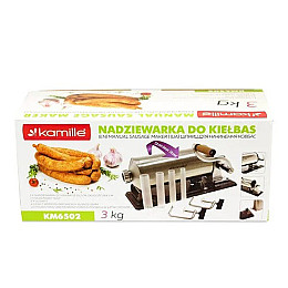 Шприц ковбасний Kamille горизонтальний на 3 кг