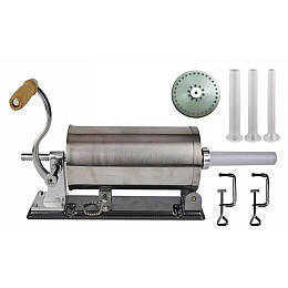 Шприц ковбасний Kamille горизонтальний на 5,5 кг