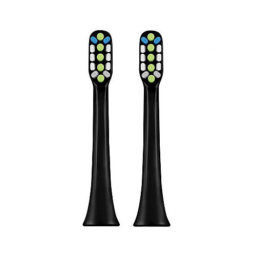 Насадка для зубной щетки Xiaomi SOOCAS X1/X3/X5 BH01B (Черные, 2 шт)