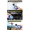 Анемометр крыльчатый Bluetooth 0,3-30 м/с, -10-45°C WINTACT WT82B