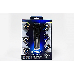 Набір Для Стрижки Волос Kemei Km-600 11 В 1 Машинка, Триммер, Стайлер