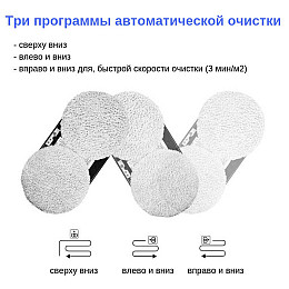 Робот для мойки окон с баком для воды Inspire IQ cleaner HCR-31 Blue