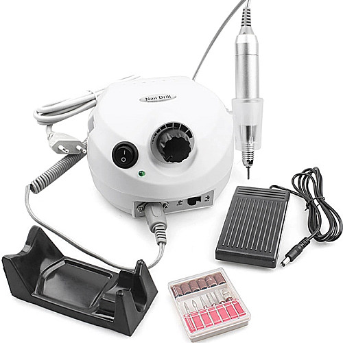 Фрезер SalonHome T-O18049 ZS-Nails Білий 30000 обертів