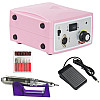 Фрезер SalonHome T-OPZS701 для маникюра и педикюра Pink Set-ZS701 45000 оборотов